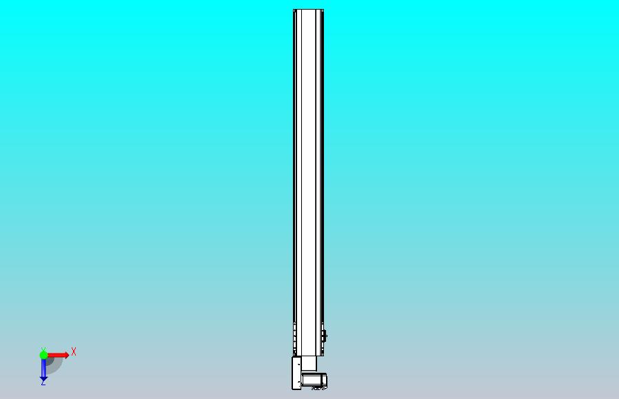 皮带直线轴半封闭可选导轨TPA-HNB-140D-120-L1350-ML-Y-P40-N3
