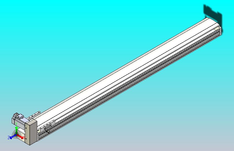 皮带直线轴半封闭可选导轨TPA-HNB-140D-120-L1350-RU-C-P40-N3