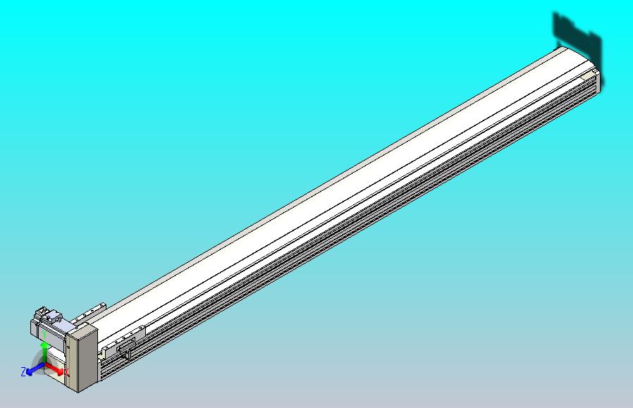 皮带直线轴半封闭可选导轨TPA-HNB-140D-120-L1400-RU-C-P40-N3