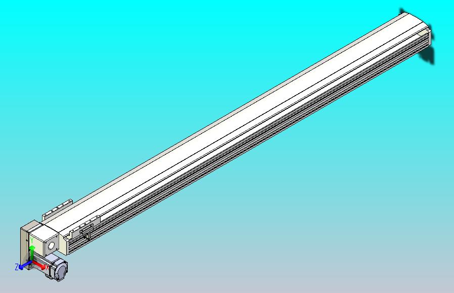 皮带直线轴半封闭可选导轨TPA-HNB-140D-120-L1450-LP-C-P40-N3