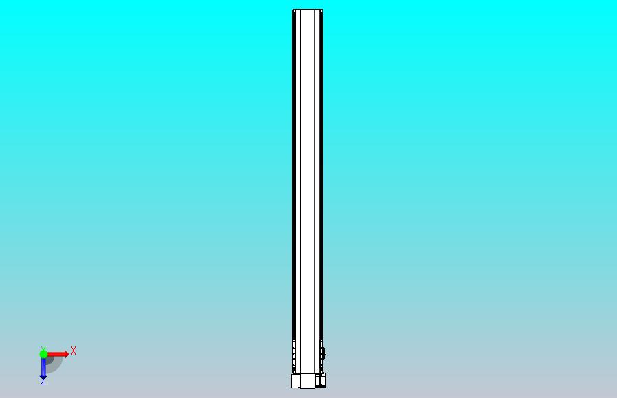 皮带直线轴半封闭可选导轨TPA-HNB-140D-120-L1450-LP-Y-P40-N3