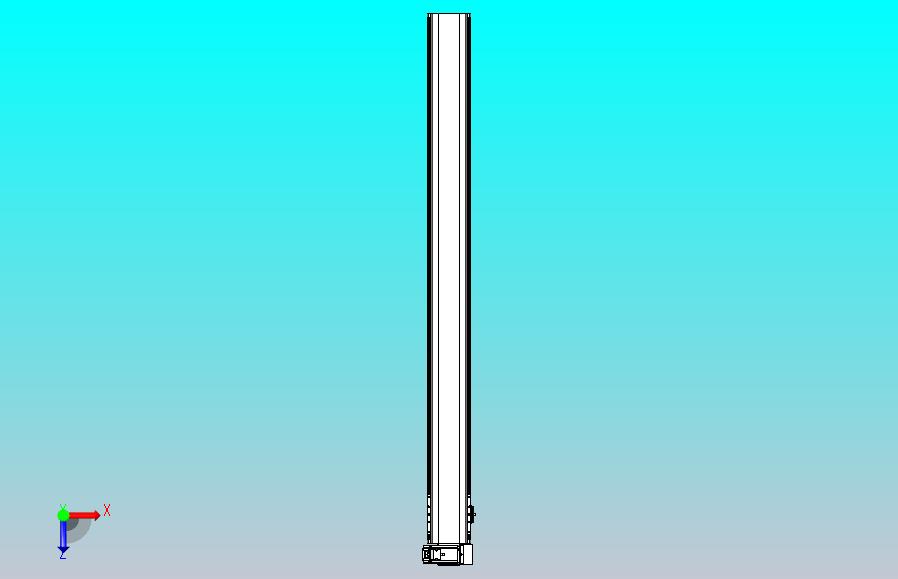 皮带直线轴半封闭可选导轨TPA-HNB-140D-120-L1450-RU-Y-P40-N3