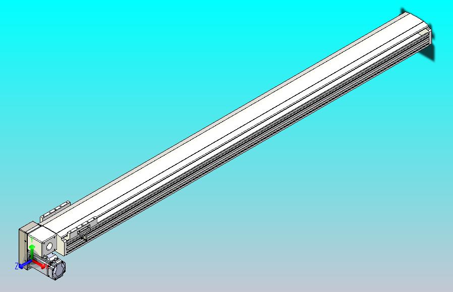 皮带直线轴半封闭可选导轨TPA-HNB-140D-120-L1500-LP-Y-P40-N3