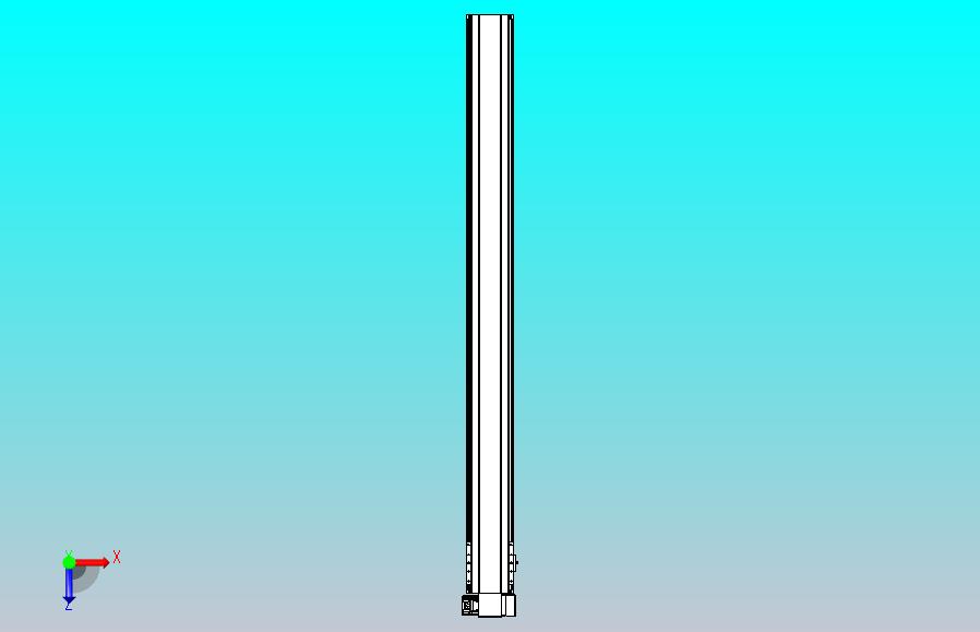 皮带直线轴半封闭可选导轨TPA-HNB-140D-120-L1500-RP-Y-P40-N3