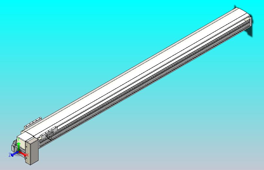 皮带直线轴半封闭可选导轨TPA-HNB-140D-120-L1500-RP-Y-P40-N3