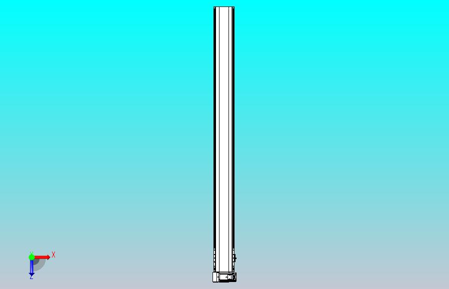 皮带直线轴半封闭可选导轨TPA-HNB-140D-120-L1550-LU-Y-P40-N3
