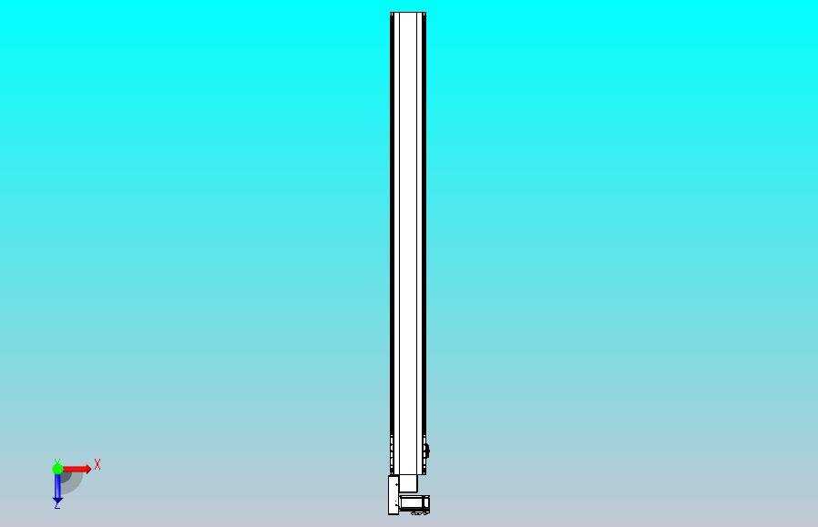 皮带直线轴半封闭可选导轨TPA-HNB-140D-120-L1550-ML-Y-P40-N3