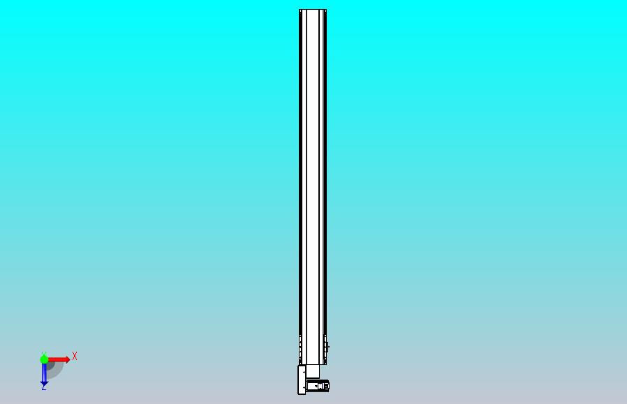 皮带直线轴半封闭可选导轨TPA-HNB-140D-120-L1600-ML-Y-P40-N3