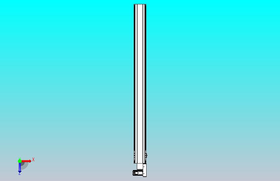 皮带直线轴半封闭可选导轨TPA-HNB-140D-120-L1600-MR-Y-P40-N3