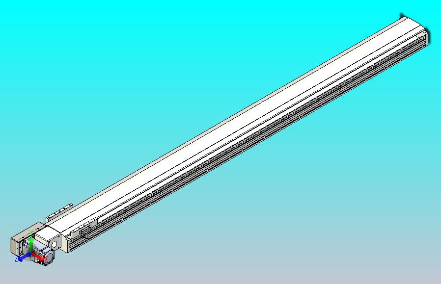 皮带直线轴半封闭可选导轨TPA-HNB-140D-120-L1650-ML-C-P40-N3