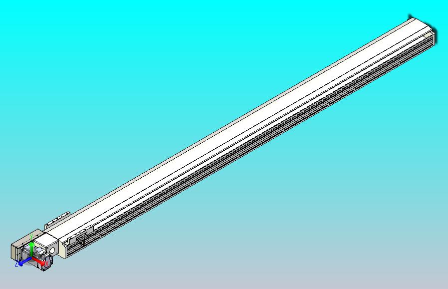 皮带直线轴半封闭可选导轨TPA-HNB-140D-120-L1800-ML-C-P40-N3