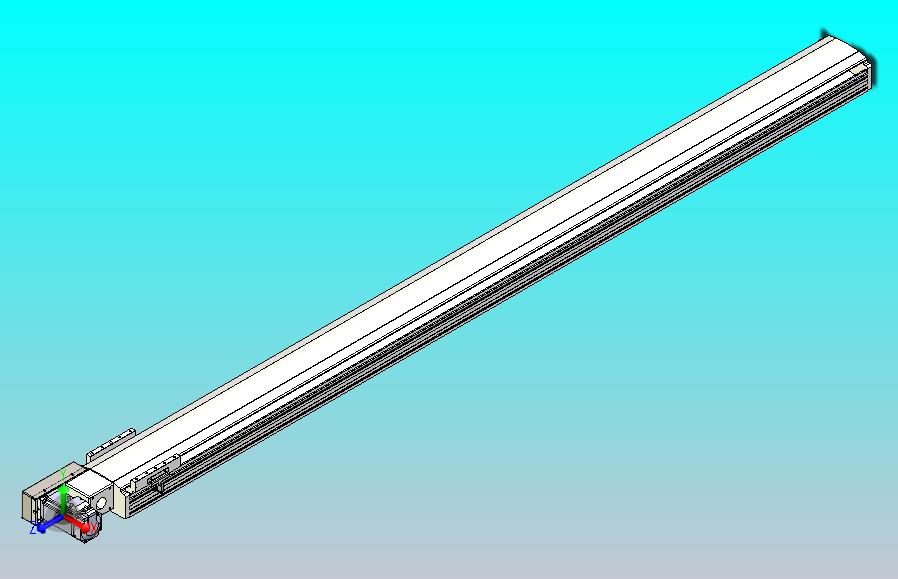 皮带直线轴半封闭可选导轨TPA-HNB-140D-120-L1900-ML-C-P40-N3