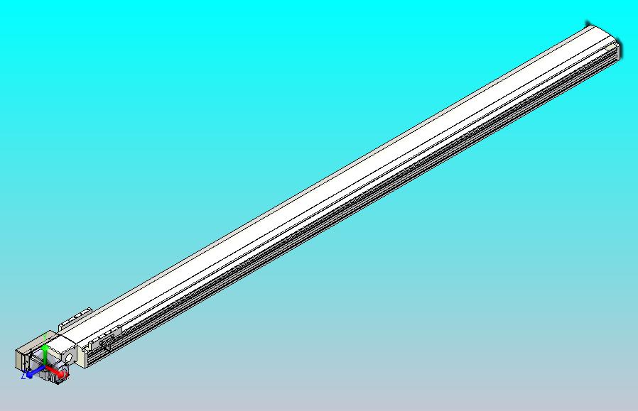 皮带直线轴半封闭可选导轨TPA-HNB-140D-120-L2050-ML-Y-P40-N3