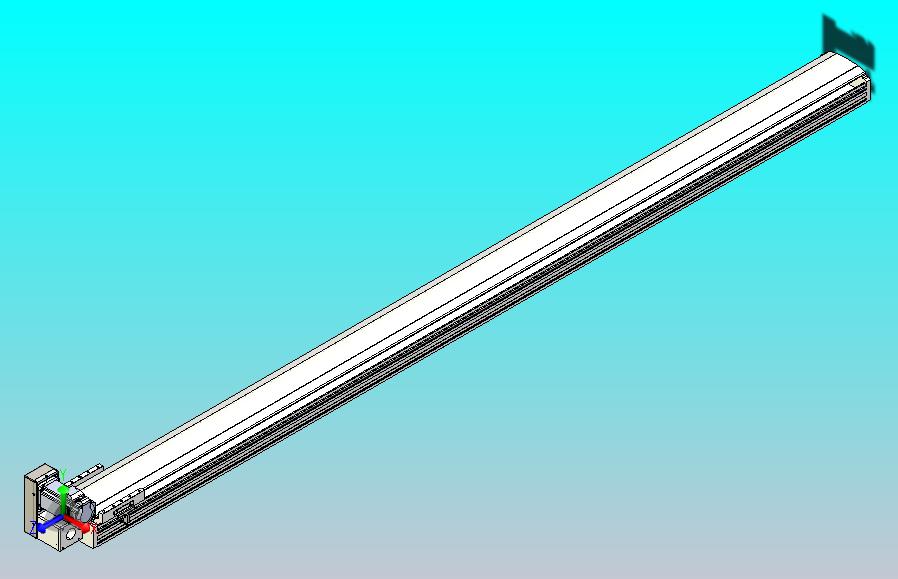皮带直线轴半封闭可选导轨TPA-HNB-140D-120-L2150-LU-C-P40-N3