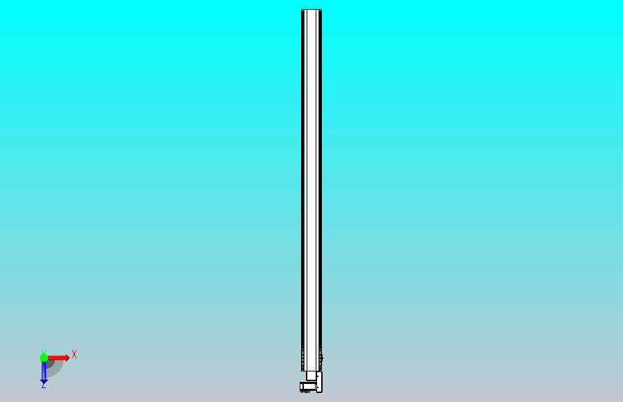 皮带直线轴半封闭可选导轨TPA-HNB-140D-120-L2350-MR-Y-P40-N3