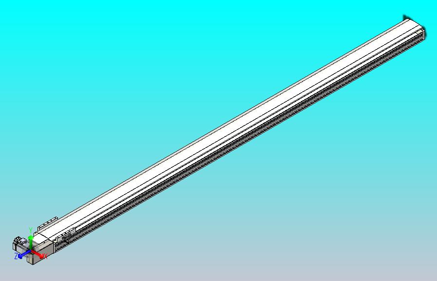 皮带直线轴半封闭可选导轨TPA-HNB-140D-120-L2400-MR-C-P40-N3