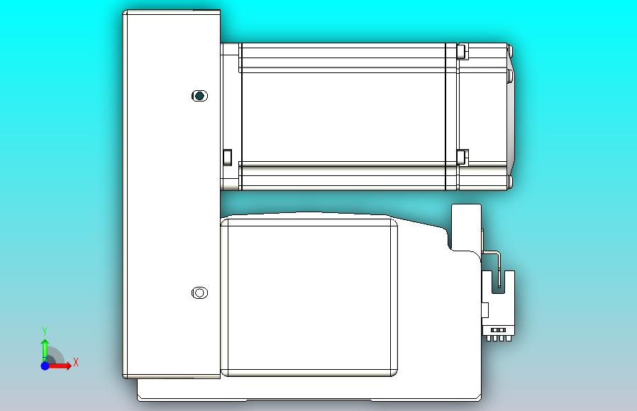 皮带直线轴半封闭可选导轨TPA-HNB-140D-120-L2450-LU-Y-P40-N3