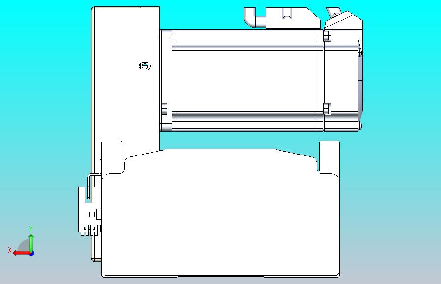 皮带直线轴半封闭可选导轨TPA-HNB-140D-120-L2550-RU-Y-P40-N3