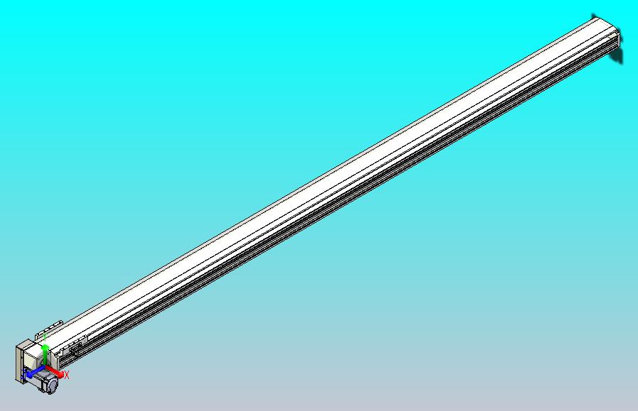 皮带直线轴半封闭可选导轨TPA-HNB-140D-120-L2650-LP-C-P40-N3