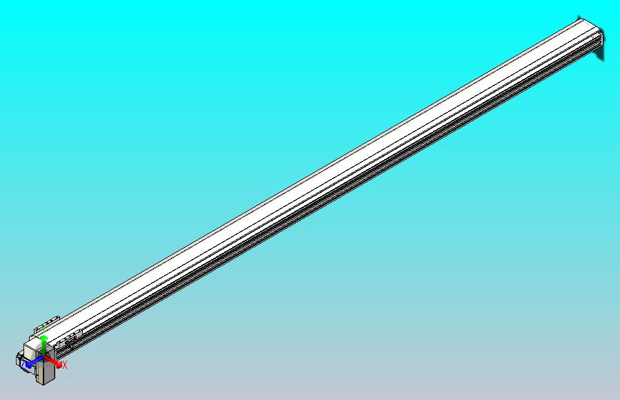 皮带直线轴半封闭可选导轨TPA-HNB-140D-120-L2850-RP-C-P40-N3