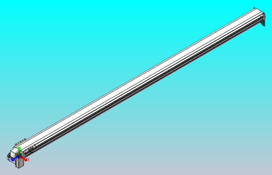 皮带直线轴半封闭可选导轨TPA-HNB-140D-120-L2900-RP-C-P40-N3