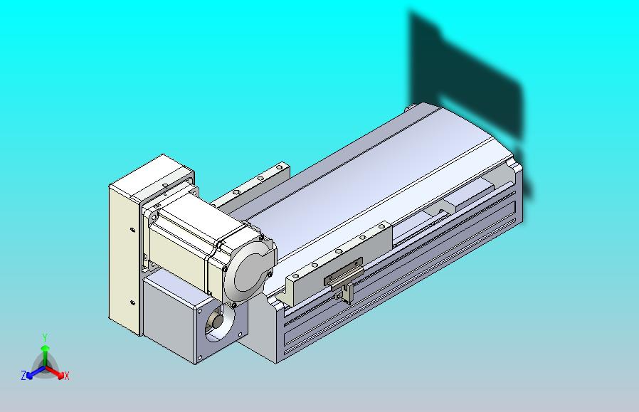 皮带直线轴半封闭可选导轨TPA-HNB-175D-140-L100-LU-C-P75-N3