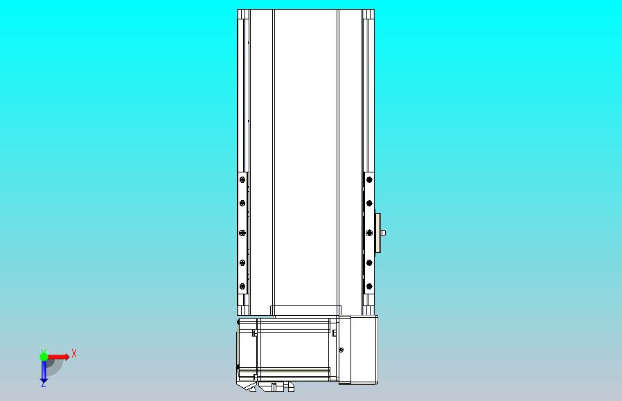 皮带直线轴半封闭可选导轨TPA-HNB-175D-140-L100-RU-Y-P75-N3