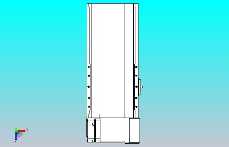 皮带直线轴半封闭可选导轨TPA-HNB-175D-140-L100-RP-Y-P75-N3