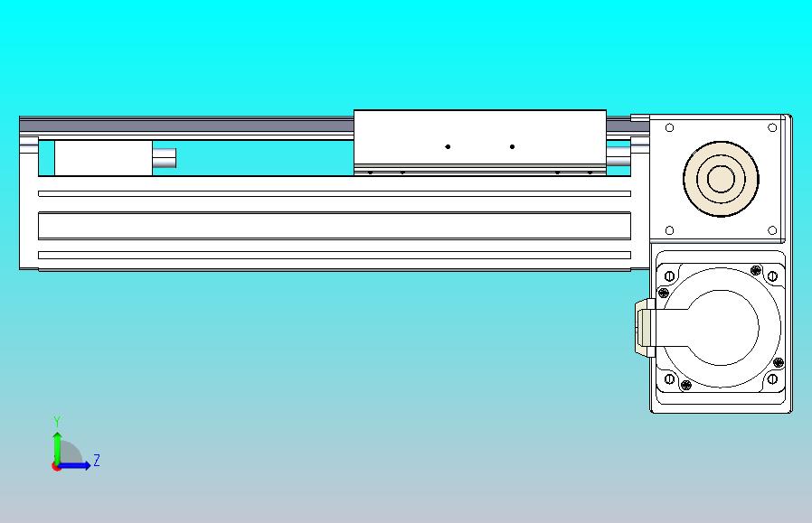 皮带直线轴半封闭可选导轨TPA-HNB-175D-140-L100-RP-C-P75-N3
