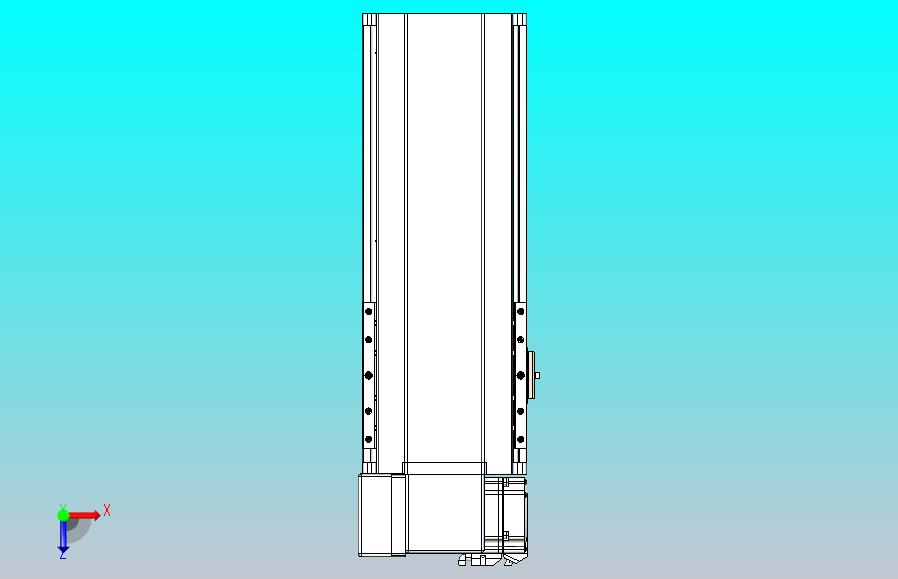 皮带直线轴半封闭可选导轨TPA-HNB-175D-140-L200-LP-Y-P75-N3
