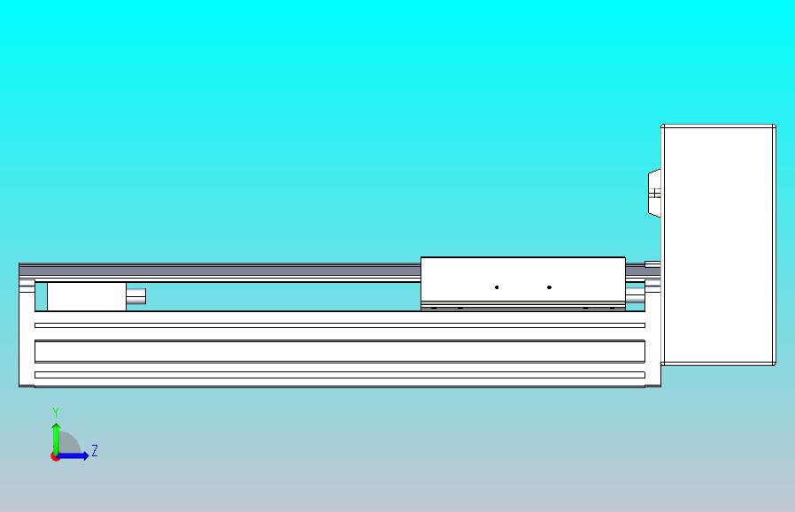 皮带直线轴半封闭可选导轨TPA-HNB-175D-140-L200-LU-C-P75-N3