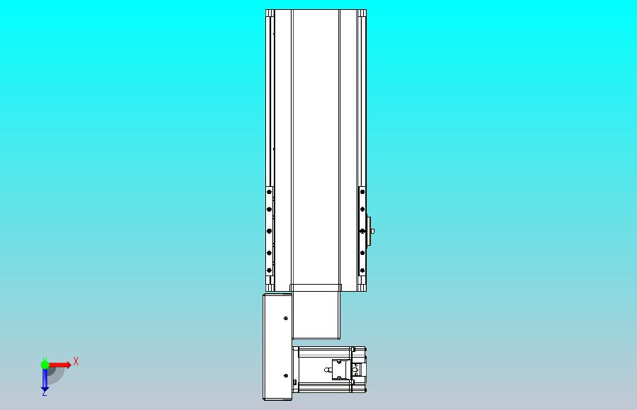 皮带直线轴半封闭可选导轨TPA-HNB-175D-140-L200-ML-Y-P75-N3