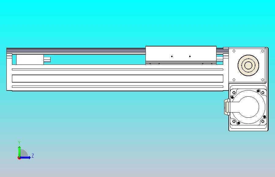 皮带直线轴半封闭可选导轨TPA-HNB-175D-140-L200-RP-C-P75-N3