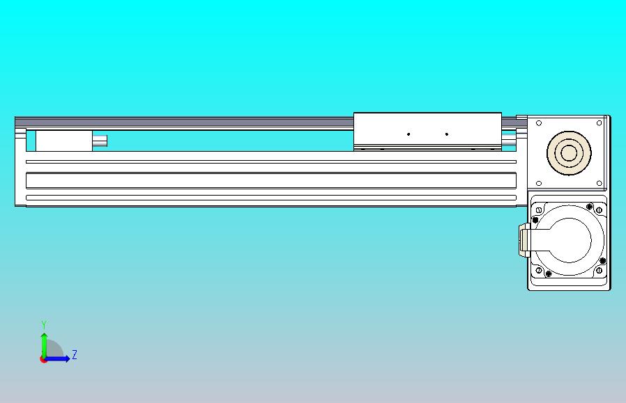 皮带直线轴半封闭可选导轨TPA-HNB-175D-140-L250-RP-C-P75-N3