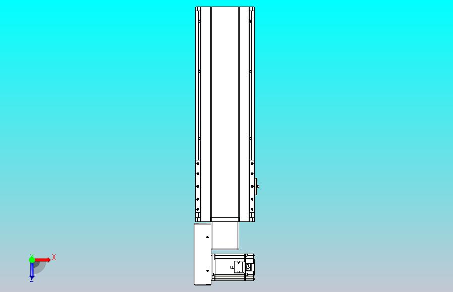 皮带直线轴半封闭可选导轨TPA-HNB-175D-140-L350-ML-C-P75-N3