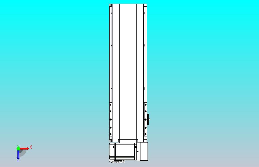 皮带直线轴半封闭可选导轨TPA-HNB-175D-140-L350-RU-C-P75-N3