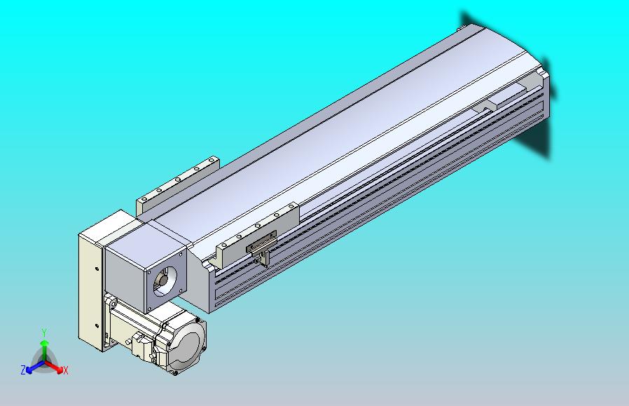 皮带直线轴半封闭可选导轨TPA-HNB-175D-140-L400-LP-C-P75-N3