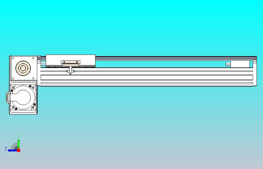 皮带直线轴半封闭可选导轨TPA-HNB-175D-140-L400-LP-C-P75-N3