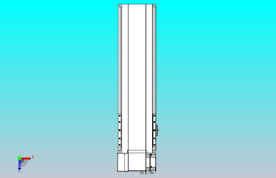皮带直线轴半封闭可选导轨TPA-HNB-175D-140-L400-LP-Y-P75-N3
