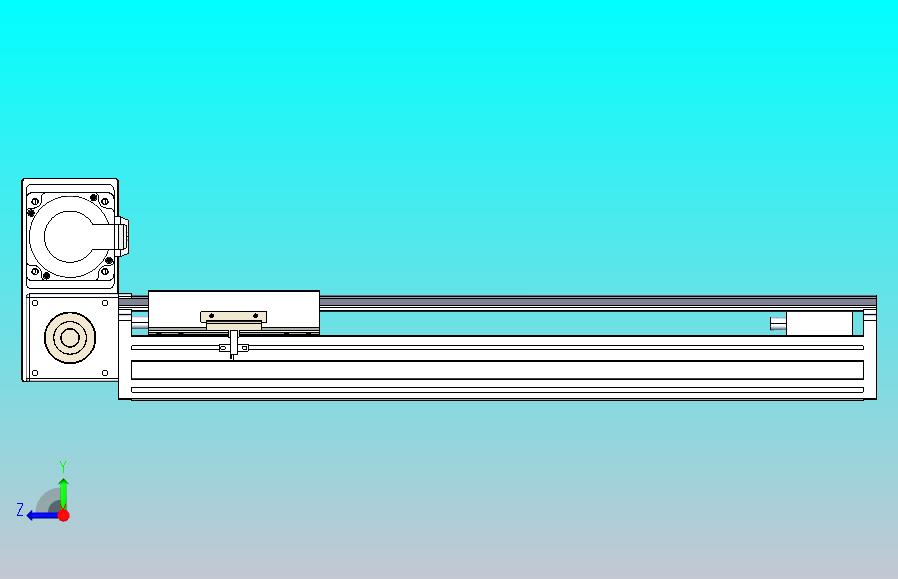 皮带直线轴半封闭可选导轨TPA-HNB-175D-140-L400-LU-C-P75-N3