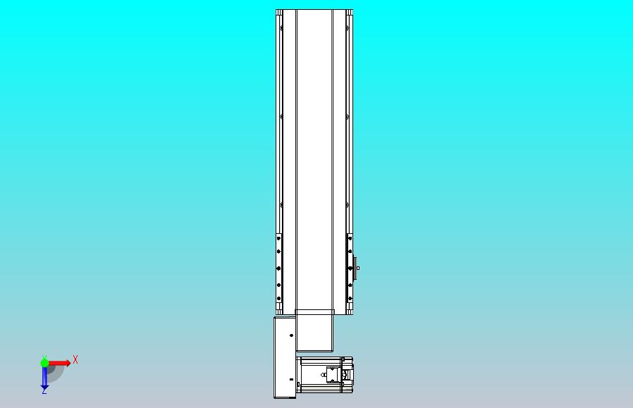 皮带直线轴半封闭可选导轨TPA-HNB-175D-140-L400-ML-C-P75-N3