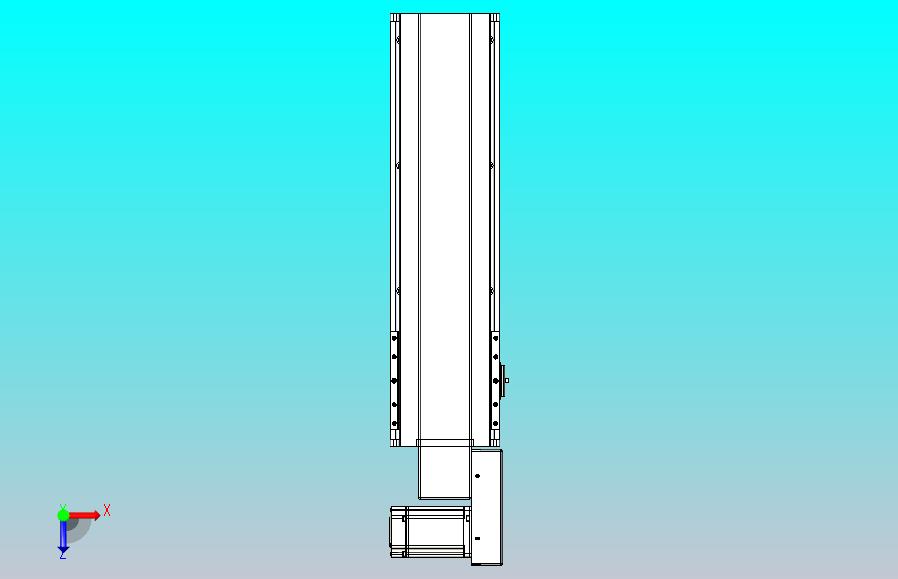 皮带直线轴半封闭可选导轨TPA-HNB-175D-140-L400-MR-C-P75-N3