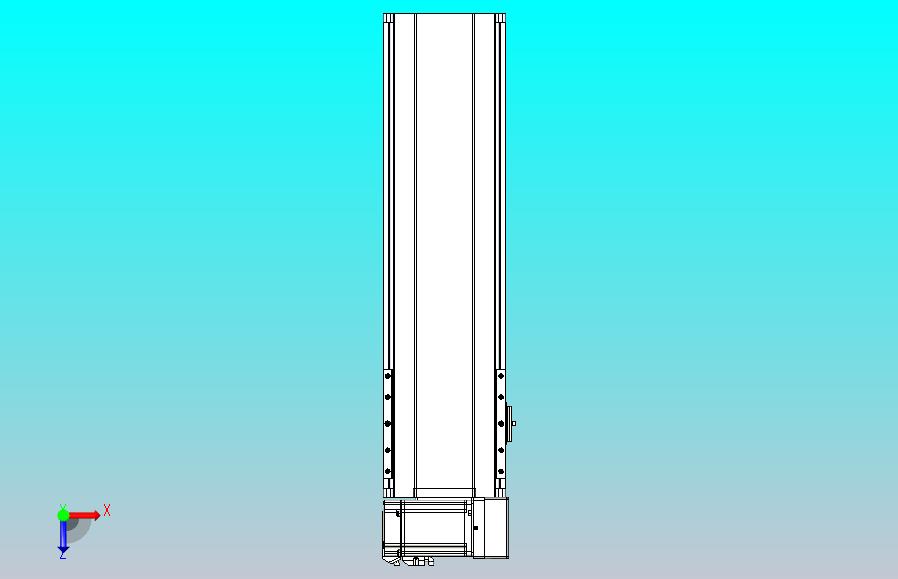 皮带直线轴半封闭可选导轨TPA-HNB-175D-140-L400-RU-Y-P75-N3