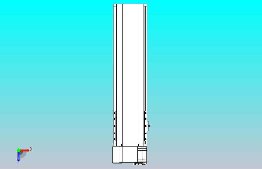 皮带直线轴半封闭可选导轨TPA-HNB-175D-140-L450-LP-Y-P75-N3