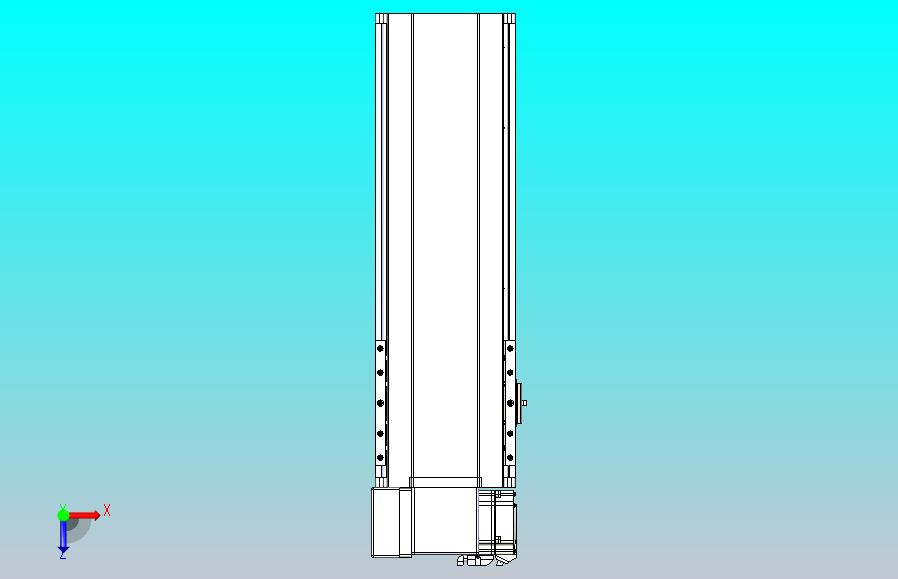 皮带直线轴半封闭可选导轨TPA-HNB-175D-140-L300-LP-Y-P75-N3