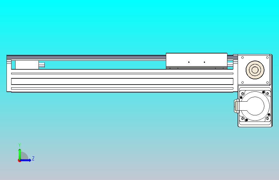 皮带直线轴半封闭可选导轨TPA-HNB-175D-140-L300-RP-C-P75-N3