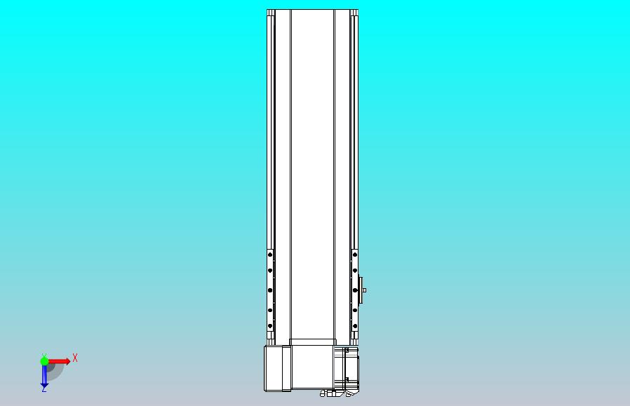 皮带直线轴半封闭可选导轨TPA-HNB-175D-140-L350-LP-Y-P75-N3
