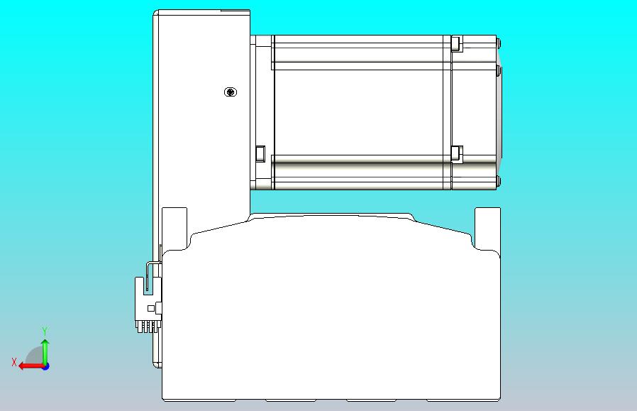皮带直线轴半封闭可选导轨TPA-HNB-175D-140-L450-RU-Y-P75-N3