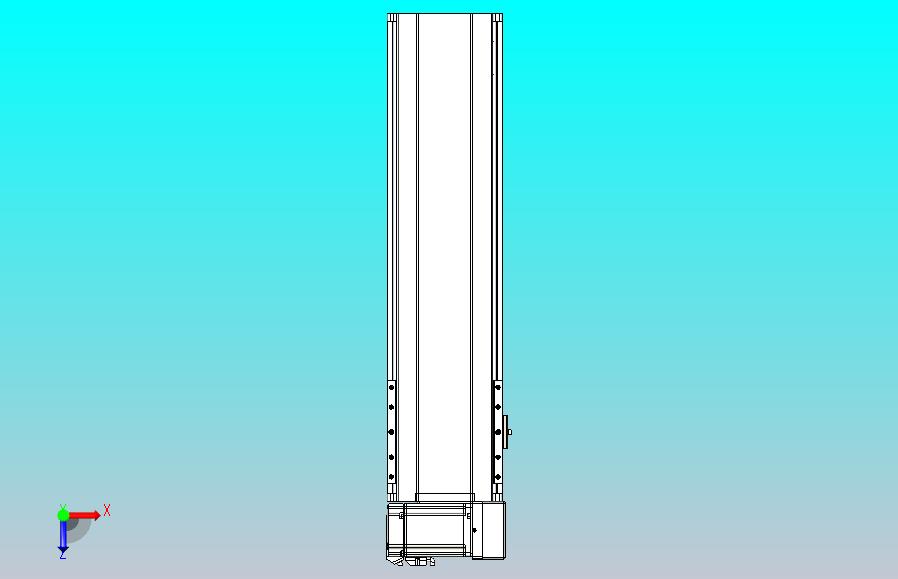 皮带直线轴半封闭可选导轨TPA-HNB-175D-140-L450-RU-Y-P75-N3