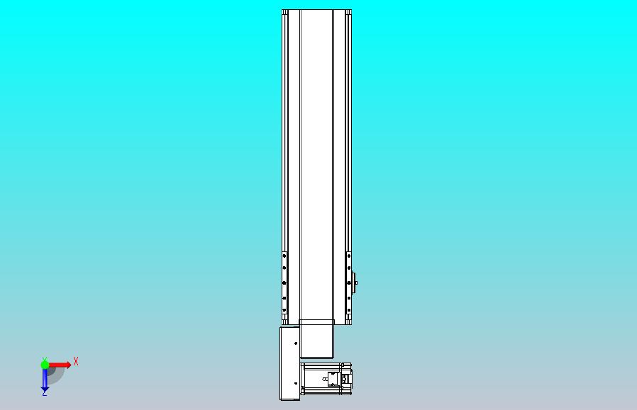 皮带直线轴半封闭可选导轨TPA-HNB-175D-140-L500-ML-Y-P75-N3